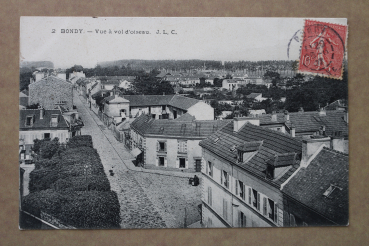 Ansichtskarte AK Bondy 1907 Straße Häuser Care Geschäft Ortsansicht Frankreich France 93 Seine Saint Denis